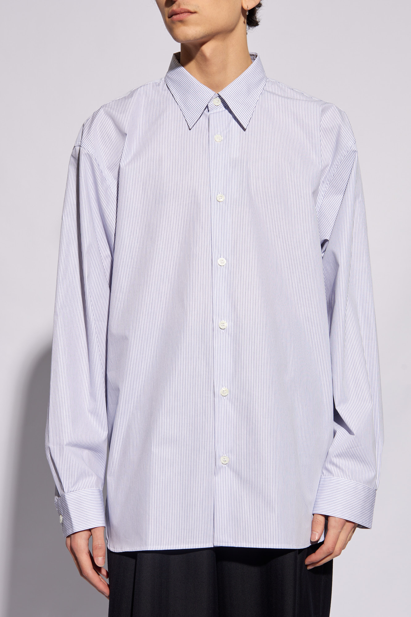 Dries Van Noten Shirt with pinstripes | Men's Clothing | Vitkac Dries Van Noten Shirt with pinstripes | Men's Clothing | Vitkac
